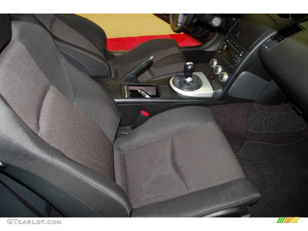2006 350Z Coupe - Interlagos Fire Metallic / Charcoal Leather photo #15