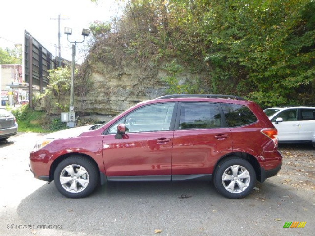 Venetian Red Pearl Subaru Forester