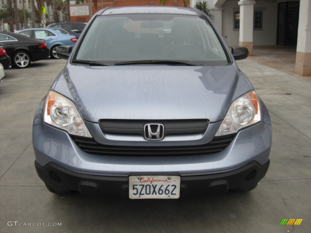 2007 CR-V LX - Glacier Blue Metallic / Gray photo #6