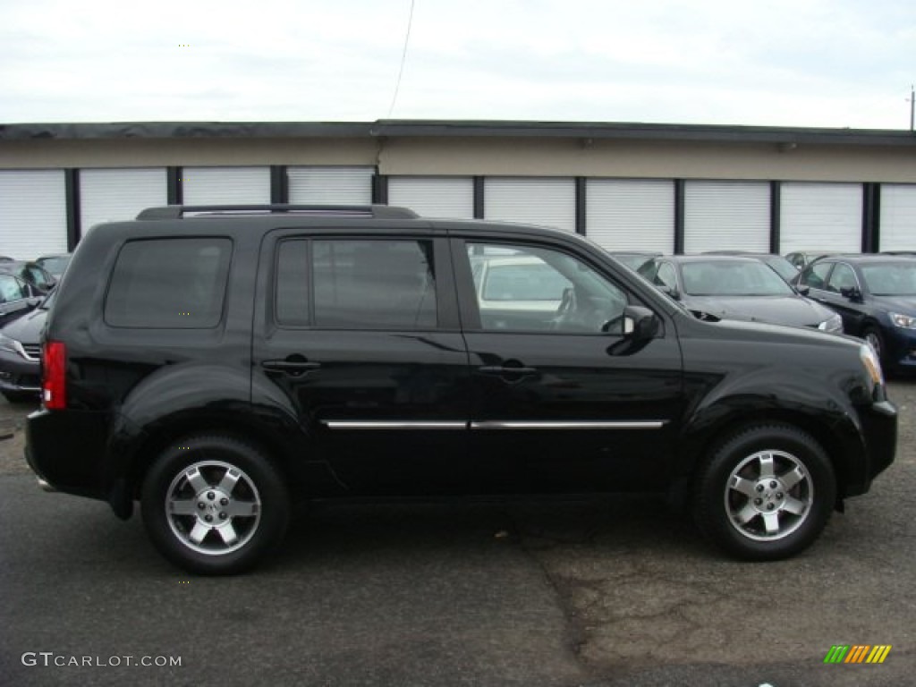 2010 Pilot Touring 4WD - Crystal Black Pearl / Black photo #3