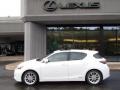 2012 Starfire White Pearl Lexus CT 200h Hybrid Premium  photo #2