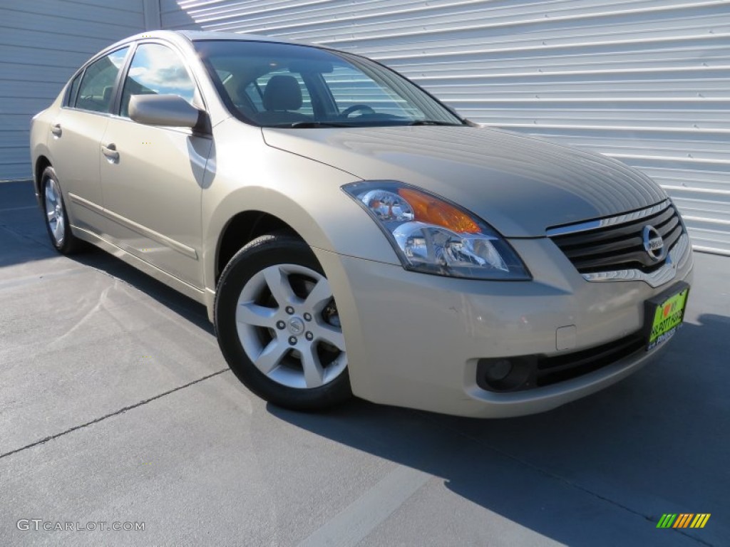 2009 Altima 2.5 S - Sonoran Sand Metallic / Blond photo #1