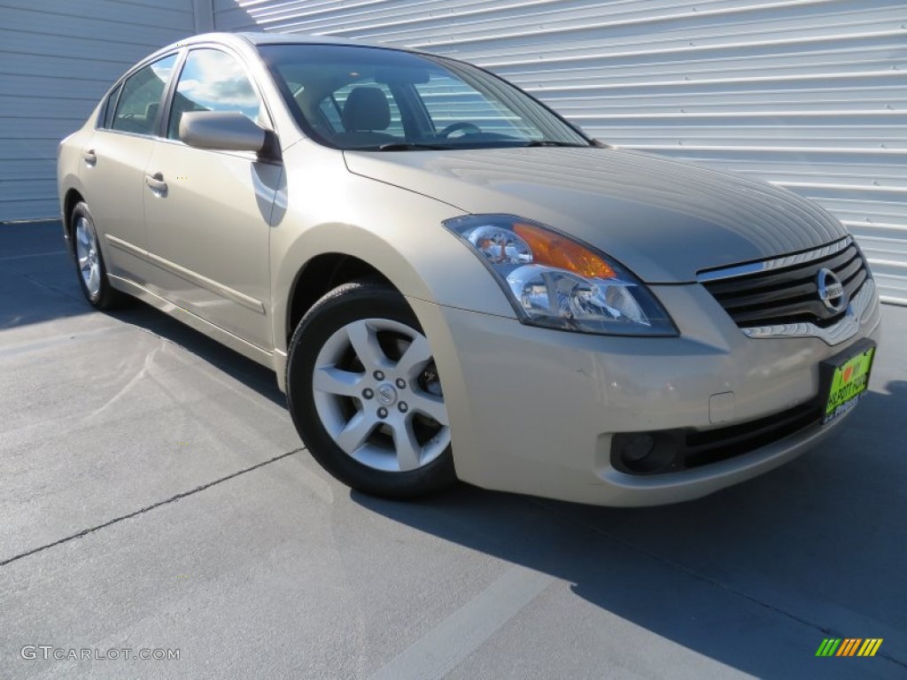 2009 Altima 2.5 S - Sonoran Sand Metallic / Blond photo #2