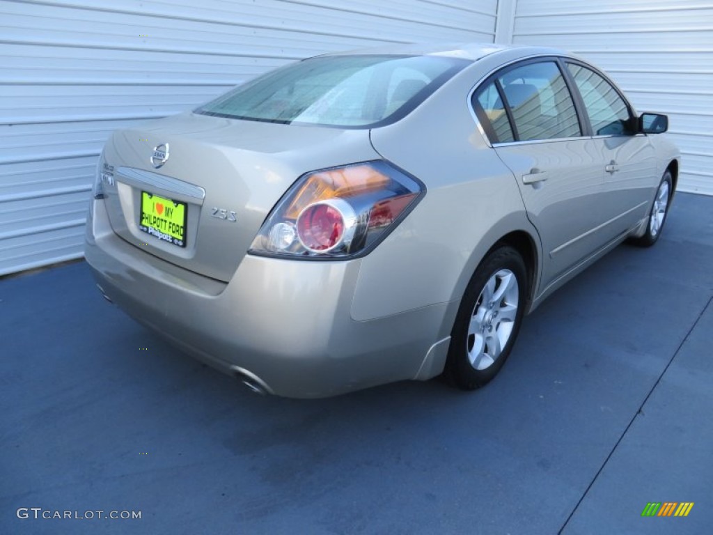 2009 Altima 2.5 S - Sonoran Sand Metallic / Blond photo #4