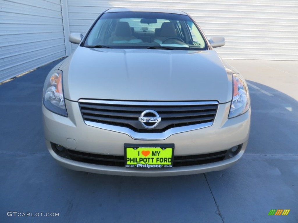 2009 Altima 2.5 S - Sonoran Sand Metallic / Blond photo #8