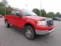 2004 Bright Red Ford F150 XLT SuperCab 4x4  photo #12