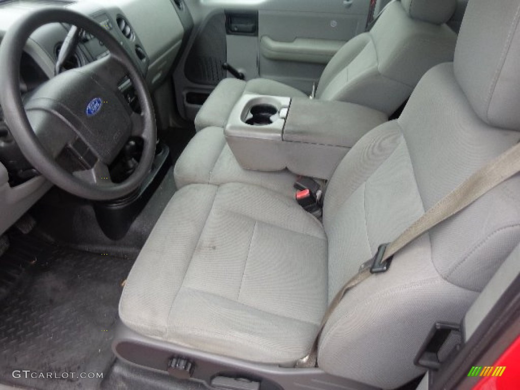 2004 F150 XLT SuperCab 4x4 - Bright Red / Medium/Dark Flint photo #16