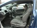 2007 Atomic Blue Metallic Honda Civic LX Coupe  photo #5