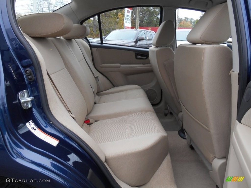 2011 SX4 Sedan LE - Deep Sea Blue Metallic / Black photo #19