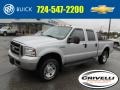 Silver Metallic 2006 Ford F250 Super Duty XLT Crew Cab 4x4