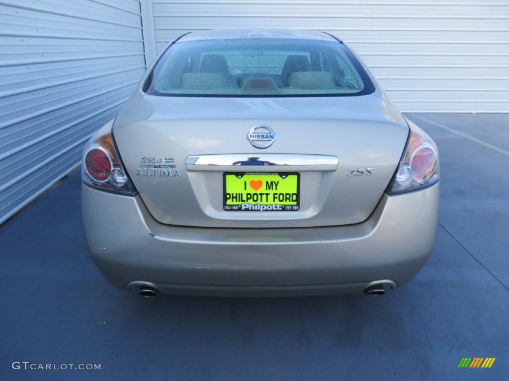 2009 Altima 2.5 S - Sonoran Sand Metallic / Blond photo #54