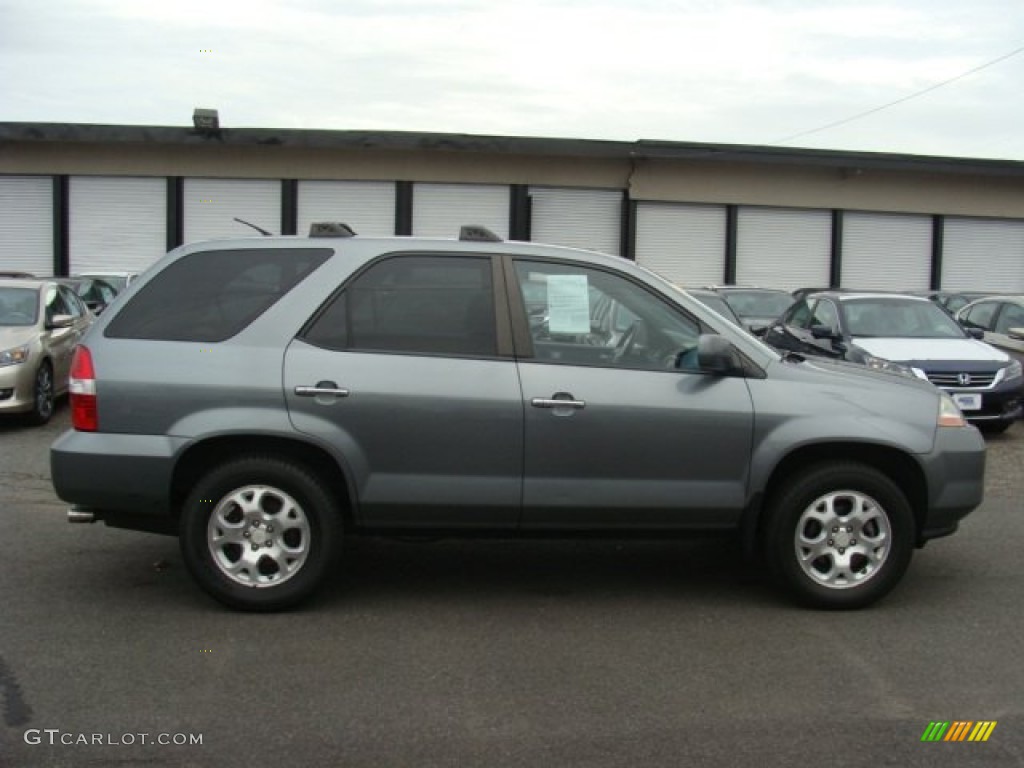 2002 MDX Touring - Granite Green Metallic / Ebony photo #3