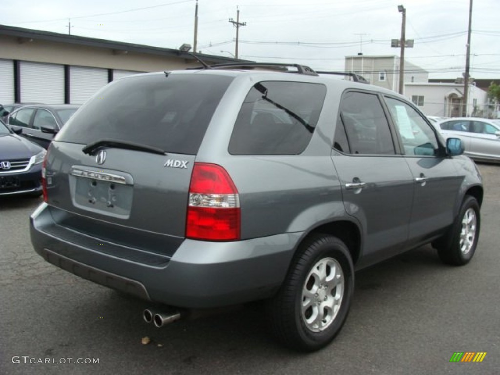 2002 MDX Touring - Granite Green Metallic / Ebony photo #4