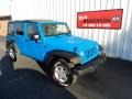 2012 Cosmos Blue Jeep Wrangler Unlimited Sport 4x4 #86725415