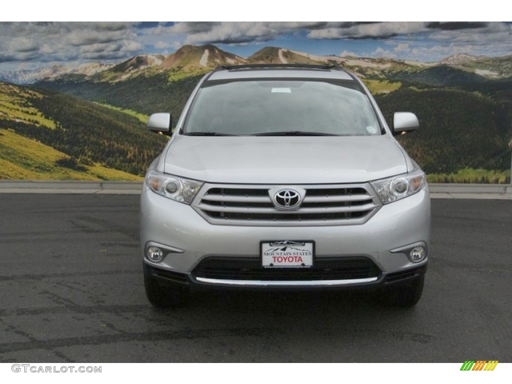 2013 Highlander Limited 4WD - Classic Silver Metallic / Ash photo #2