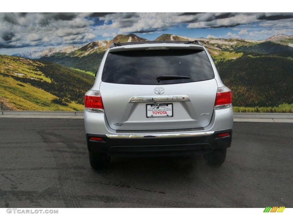 2013 Highlander Limited 4WD - Classic Silver Metallic / Ash photo #4