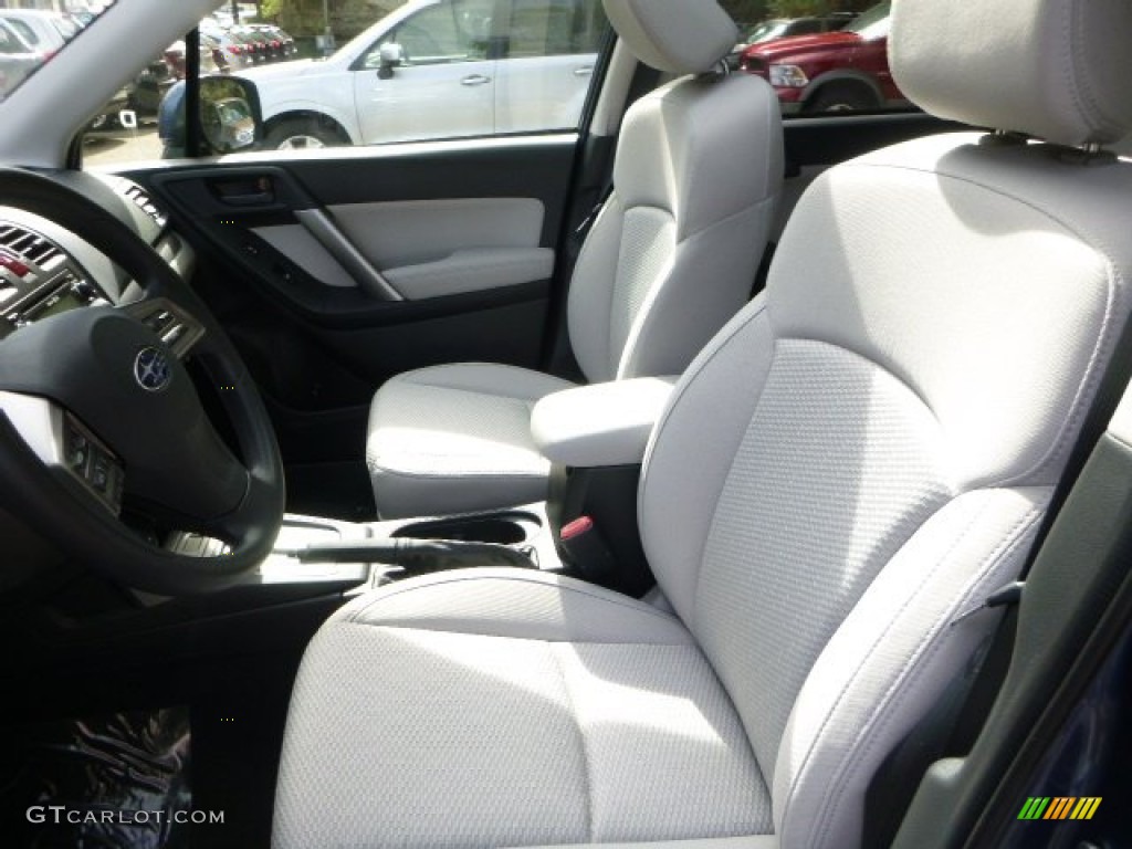 2014 Forester 2.5i Premium - Marine Blue Pearl / Platinum photo #10
