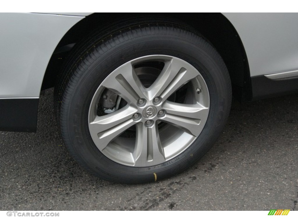 2013 Highlander Limited 4WD - Classic Silver Metallic / Ash photo #9