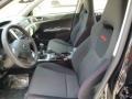 Carbon Black 2014 Subaru Impreza WRX 4 Door Interior Color