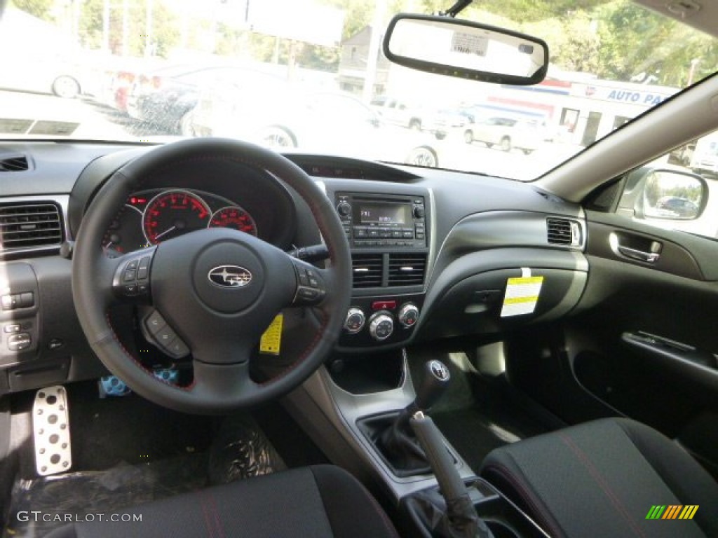 2014 Subaru Impreza WRX 4 Door Carbon Black Dashboard Photo #86746323