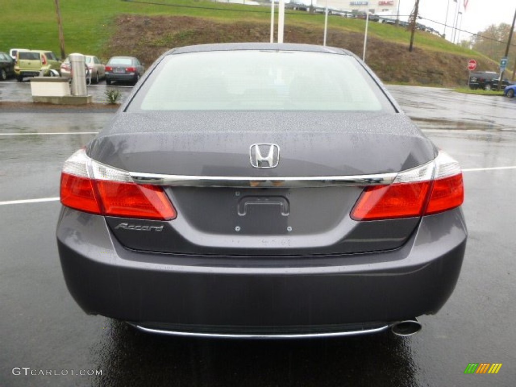 2014 Accord LX Sedan - Modern Steel Metallic / Black photo #4