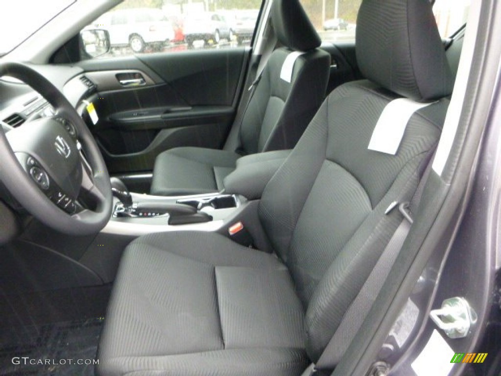 2014 Accord LX Sedan - Modern Steel Metallic / Black photo #10