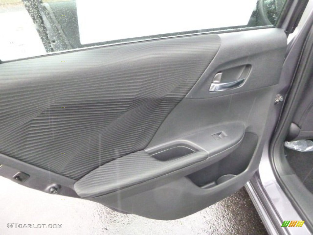 2014 Accord LX Sedan - Modern Steel Metallic / Black photo #13