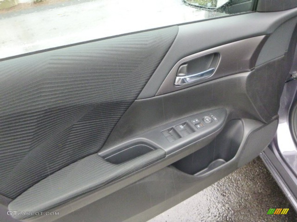 2014 Accord LX Sedan - Modern Steel Metallic / Black photo #14