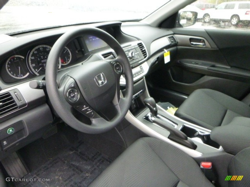 2014 Accord LX Sedan - Modern Steel Metallic / Black photo #15