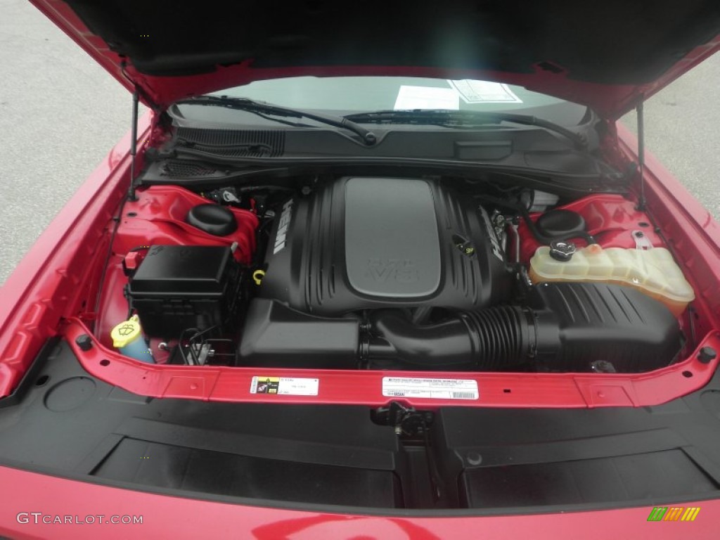 2012 Challenger R/T - Redline 3 Coat Pearl / Dark Slate Gray photo #10