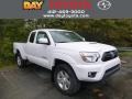 2013 Super White Toyota Tacoma V6 TRD Sport Access Cab 4x4  photo #1