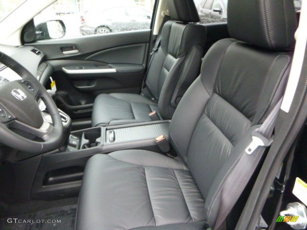 2014 CR-V EX-L AWD - Crystal Black Pearl / Black photo #10
