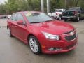 2013 Crystal Red Metallic Tintcoat Chevrolet Cruze LTZ  photo #9