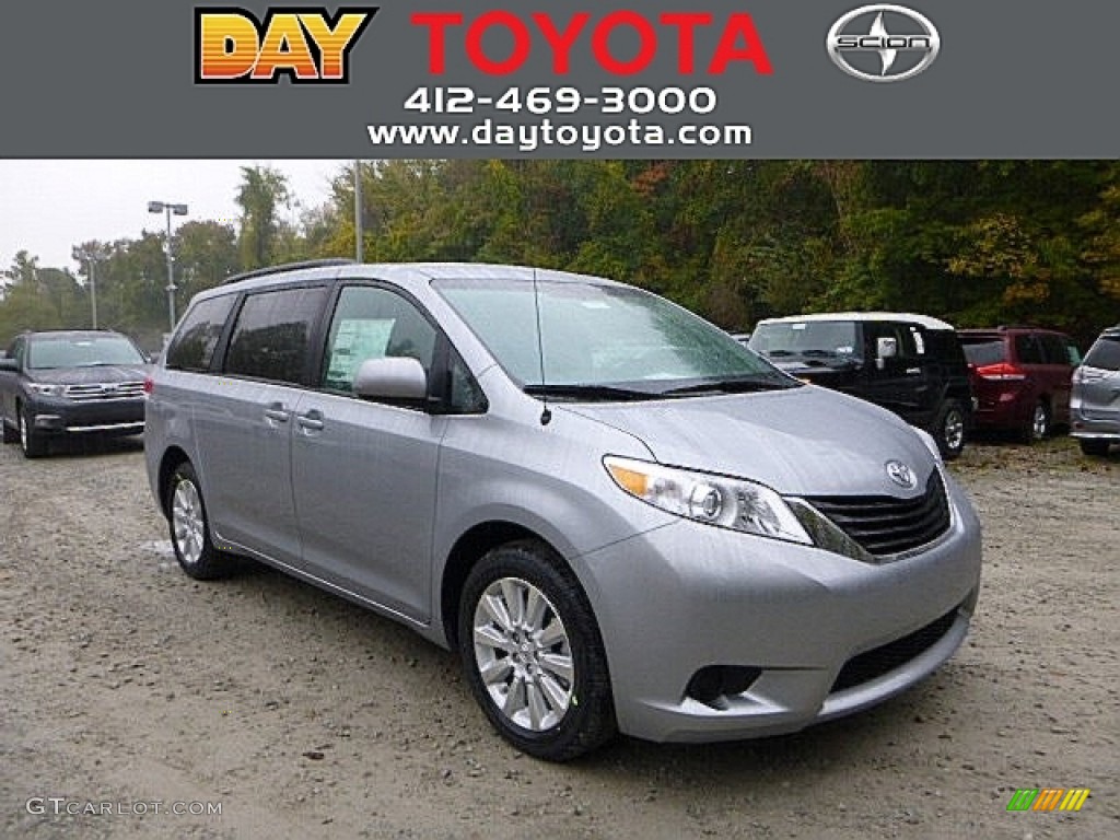2014 Sienna LE AWD - Silver Sky Metallic / Light Gray photo #1