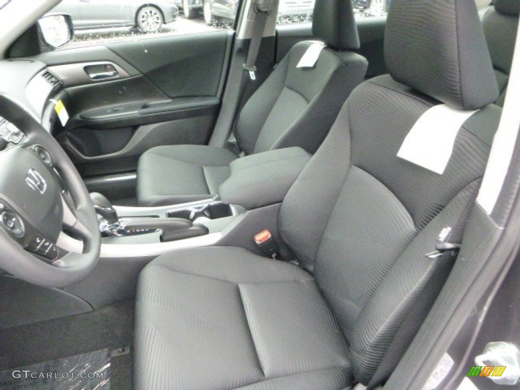 2014 Accord LX Sedan - Modern Steel Metallic / Black photo #10