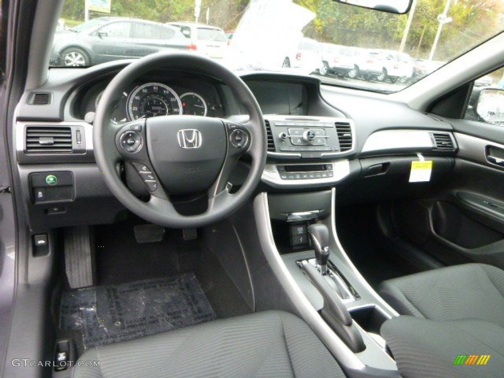 2014 Accord LX Sedan - Modern Steel Metallic / Black photo #12