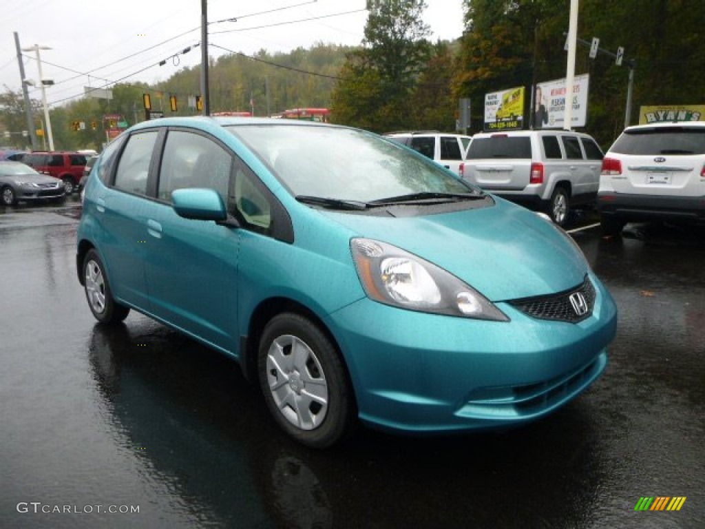 Blue Raspberry Metallic Honda Fit