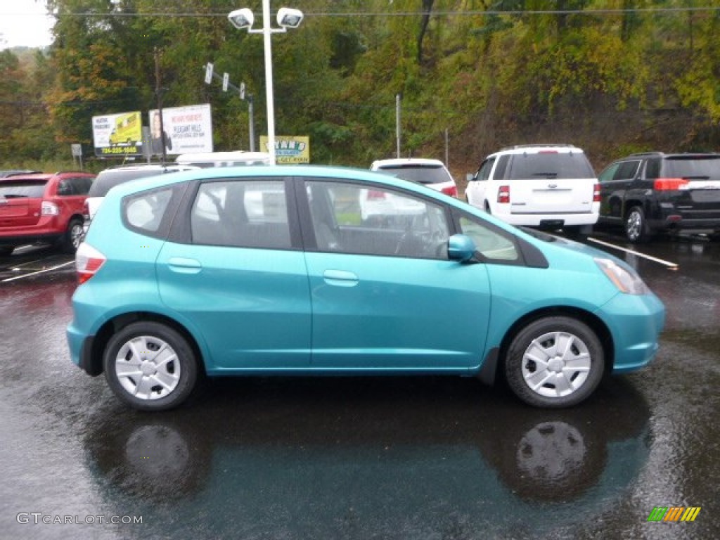 2013 Fit  - Blue Raspberry Metallic / Gray photo #2