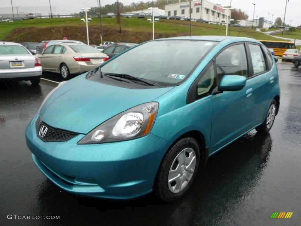 2013 Fit  - Blue Raspberry Metallic / Gray photo #7