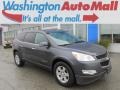 Cyber Gray Metallic 2009 Chevrolet Traverse LT AWD