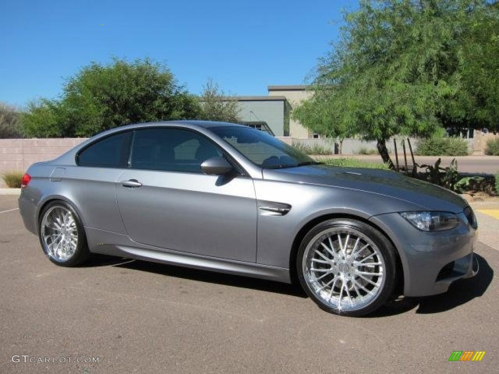 2009 M3 Coupe - Space Grey Metallic / Anthracite/Black photo #1