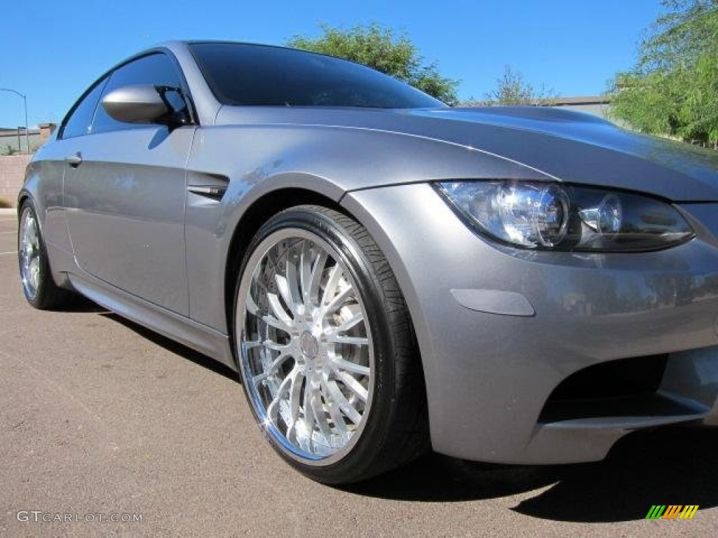 2009 M3 Coupe - Space Grey Metallic / Anthracite/Black photo #2