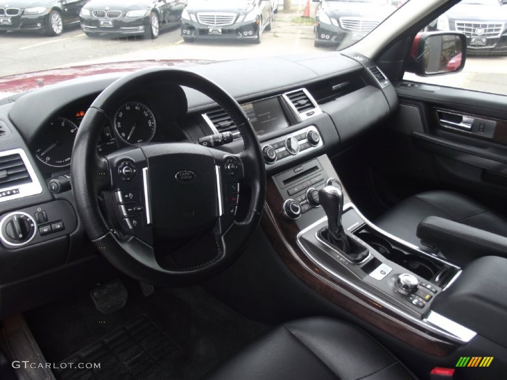 2010 Range Rover Sport HSE - Rimini Red / Almond/Nutmeg Stitching photo #8