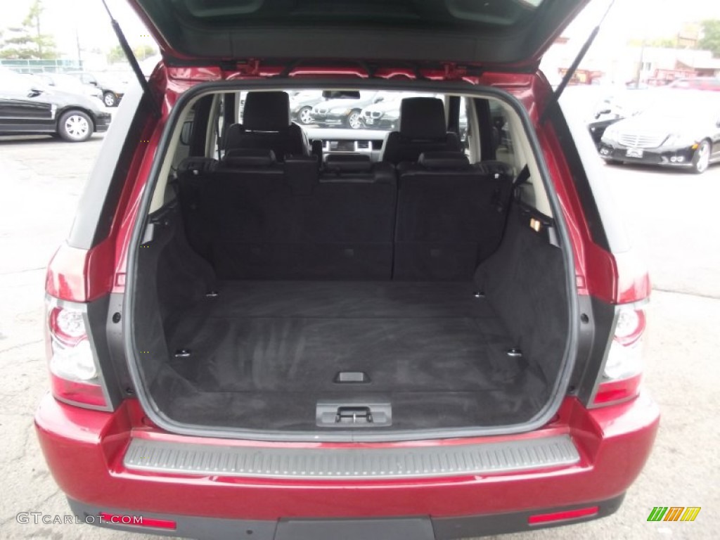 2010 Range Rover Sport HSE - Rimini Red / Almond/Nutmeg Stitching photo #12