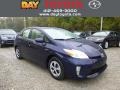 2013 Nautical Blue Metallic Toyota Prius Three Hybrid  photo #1