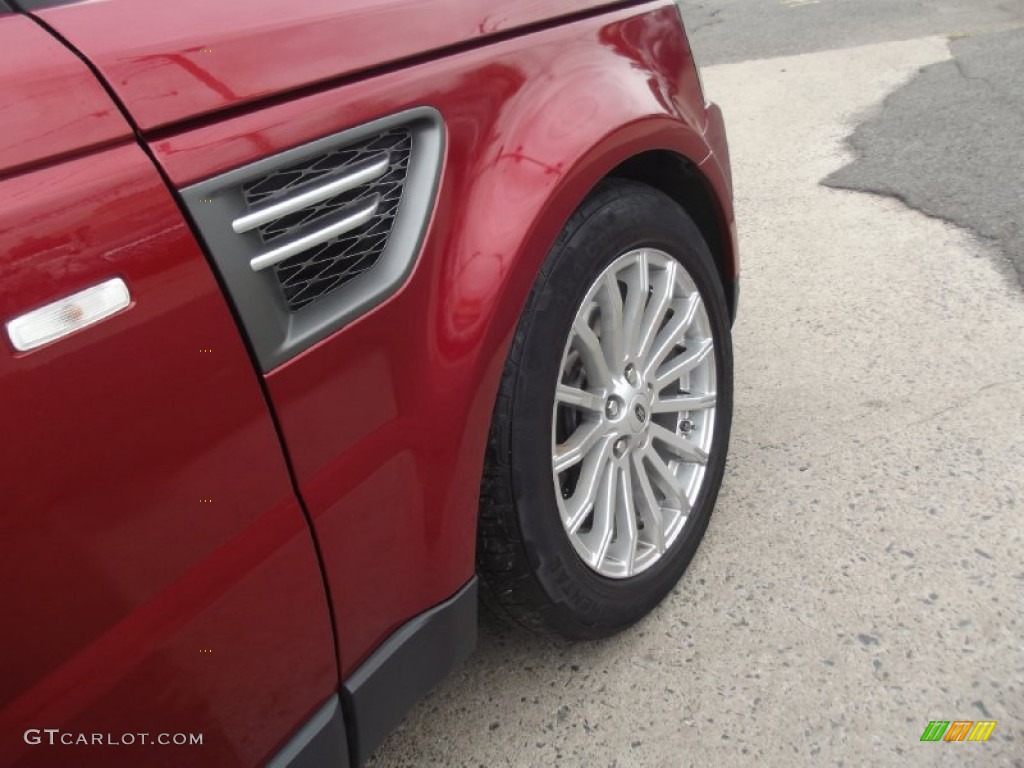 2010 Range Rover Sport HSE - Rimini Red / Almond/Nutmeg Stitching photo #17