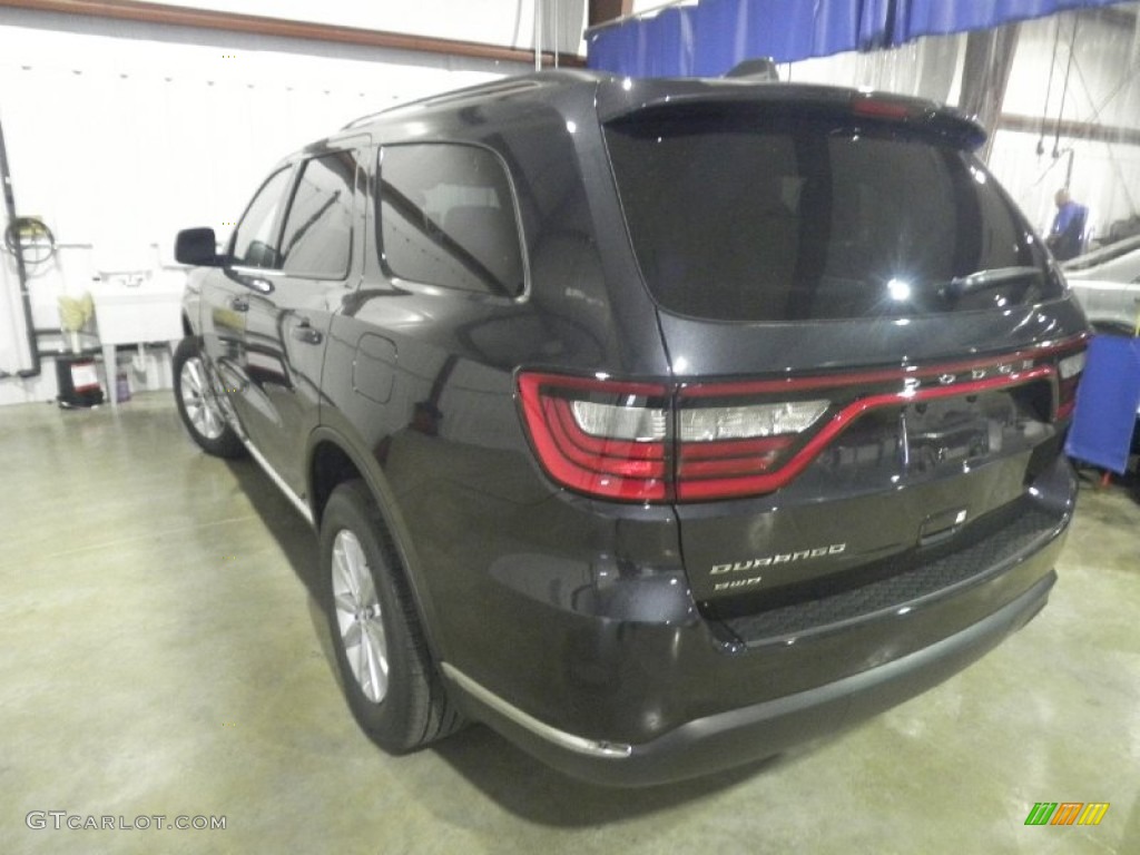 2014 Durango SXT AWD - Maximum Steel Metallic / Black photo #3