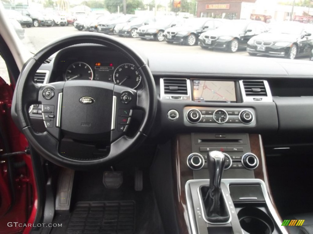 2010 Range Rover Sport HSE - Rimini Red / Almond/Nutmeg Stitching photo #50
