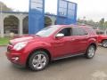 2014 Crystal Red Tintcoat Chevrolet Equinox LT AWD  photo #1