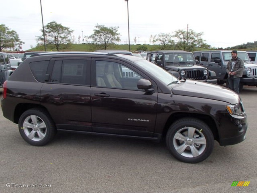Rugged Brown Metallic 2014 Jeep Compass Latitude 4x4 Exterior Photo #86751589